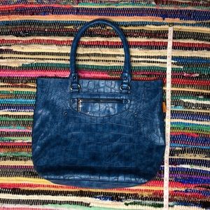 EUC💟David Jones Blue Shoulder Purse 👜